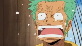 😫 Roronoa Zoro One Piece anime, manga, roronoa zoro, płacz, one piece telegram sticker