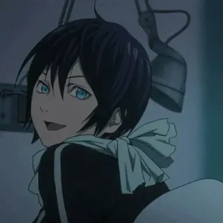 💎 Yato Noragami Anime, Charakter, Yato, Noragami, Gott telegram sticker