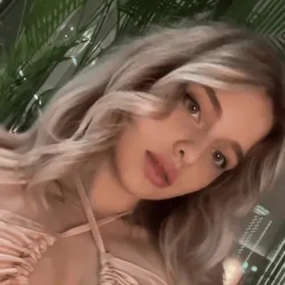 🧺 Bebe Rexha @wallgif bebe rexha, singer, blonde, glamorous, pop star, portrait, celebrity telegram sticker