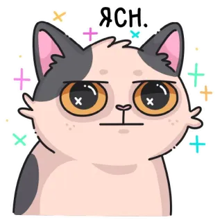 😐 ЯСН. telegram sticker