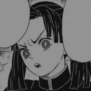 🍙 Kanao Tsuyuri Demon Slayer Anime, Manga, Demon Slayer, Kanao Tsuyuri, Ekspresi Wajah telegram sticker