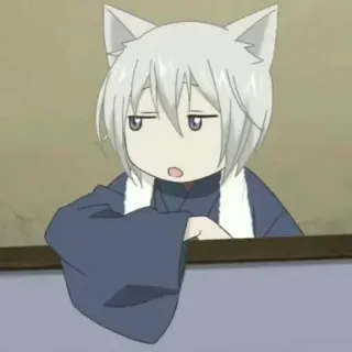 🧡 anime, chibi, fox, cute, manga, character, digital art telegram sticker