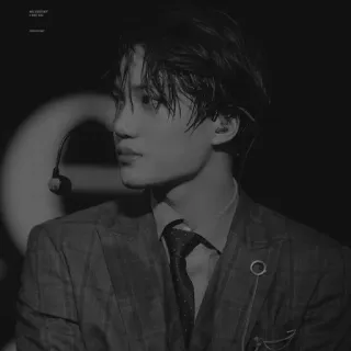 🌪 Kai kpop, kai, exo, chanteur, costume, beau telegram sticker