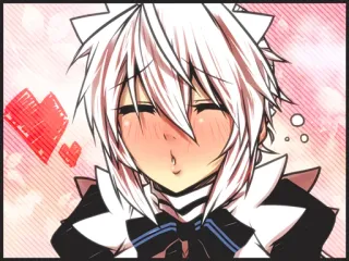 😍 anime, manga, cartoon, illustration, love, hearts, cute telegram sticker