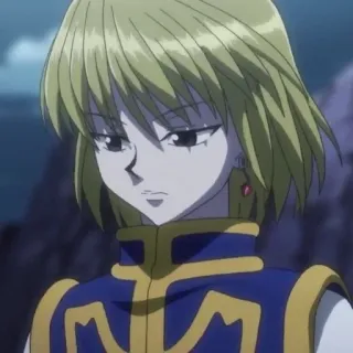 🧚‍♀️ Kurapika Hunter x Hunter Anime, Hunter x Hunter, Kurapika, Personnage, Cheveux Blonds telegram sticker