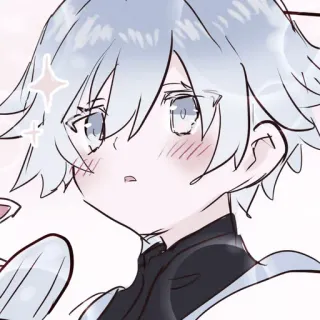 🍬 Anime, Manga, Lindo, Chibi, Ilustración, Sticker telegram sticker