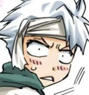 😳 Anime, Manga, Cartoon, Lustig, Ausdruck, Schockiert telegram sticker