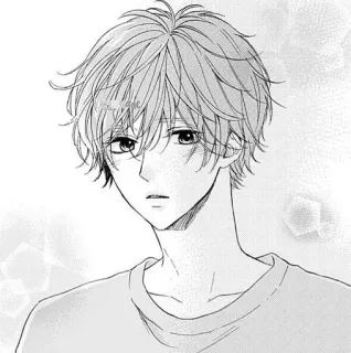 😮 anime, manga, boy, character, portrait telegram sticker