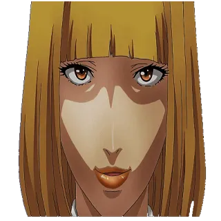 😏 Meiko Shiraki Prison School Anime, Mujer, Personaje, Prison School, Meiko Shiraki whatsapp sticker