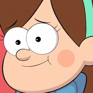 🥺 Mabel Pines Gravity Falls cartoon, mabel pines, gravity falls, disney, character, animated telegram sticker