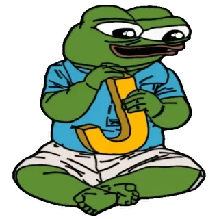 🐸 Pepe the Frog 表情包, 青蛙, 佩佩 telegram sticker