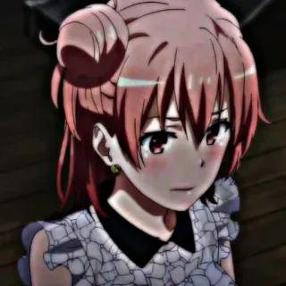 🖇 Anime, Meisje, Schattig, Cartoon, Rood haar, Portret telegram sticker