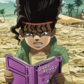 💚 Oingo Boingo JoJo's Bizarre Adventure Oingo Boingo, Jojos bizarr Abenteuer, Brüder Abenteuer, Anime, Manga, Charakter telegram sticker