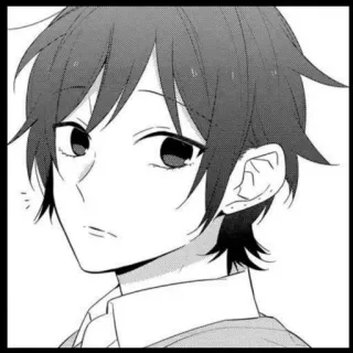 Miyamura Izumi telegram stickers