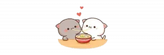 🫖 kucing, mi, imut, kawaii, makanan, cinta, kartun telegram sticker