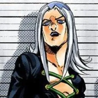 🧐 Leone Abbacchio JoJo's Bizarre Adventure 애니메이션, 죠죠, 레오네 아바키오, 캐릭터 telegram sticker