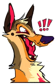 nippledog telegram stickers