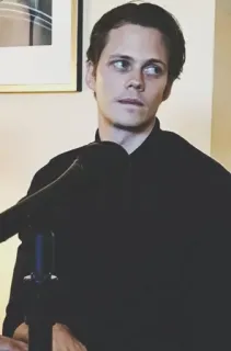 🕸 Bill Skarsgård 俳優, 男, ポートレート, 有名人 telegram sticker