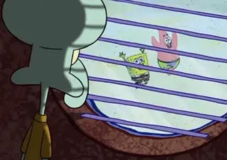 😖 Spongebob Squarepants cartoon, nickelodeon, animation, sea, squidward, spongebob, patrick telegram sticker