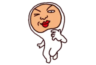 😐 kreskówka, śmieszne, postać, animacja, humor, ilustracja telegram sticker