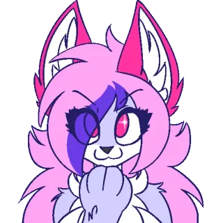 ✨ Katze, Anime, Furry, Tier telegram sticker