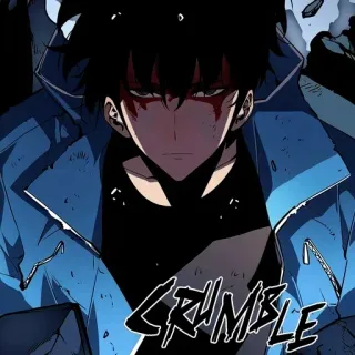 💎 GRUMBLE Anime, Manga, Sung Jinwoo, Solo Leveling whatsapp sticker
