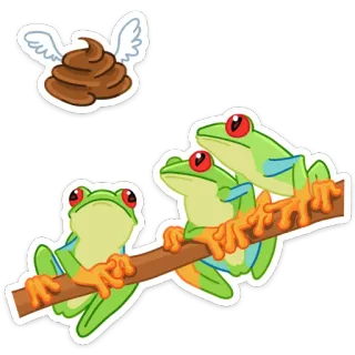 Квакша (@TgSticker) telegram stickers