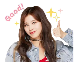 👍 Good! bom, polegar para cima, positivo, aprovação, celebração whatsapp sticker