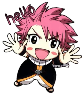 ✋ hello アニメ, キャラクター, こんにちは, 挨拶, かわいい, 可愛い whatsapp sticker