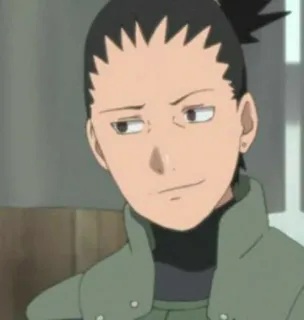 🎼 Shikamaru Nara Naruto Shikamaru, Naruto, Anime, Ninja, Personaje whatsapp sticker