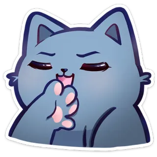 🧙 猫, 贴纸, 动物, 可爱, 卡通, 宠物 telegram sticker