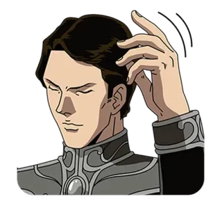 Legend of Galactic Heroes @AnimeLibrary_Stickers telegram stickers