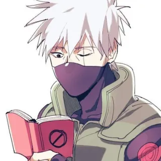 😁 Kakashi Naruto Kakashi Hatake, Naruto, anime, manga, ninja, character telegram sticker