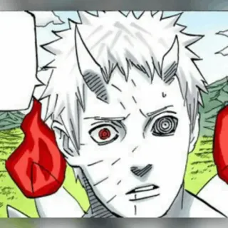 ⚫️ Obito Uchiha Naruto Anime, Manga, Ninja, Uchiha, Guerra telegram sticker