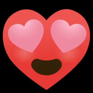 🤔 하트, 사랑, 이모지, 발렌타인데이 whatsapp sticker