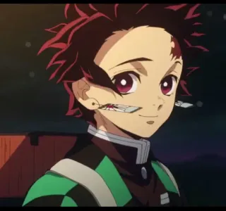 🙂 Tanjiro Kamado Demon Slayer Anime, Demon Slayer, Tanjiro, Kamado, Personaggio, Manga telegram sticker