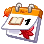 Desk Calendar by @GiftChanges telegram stickers
