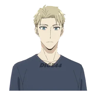 😒 DIGE44 Anime, Charakter, Porträt, Manga telegram sticker