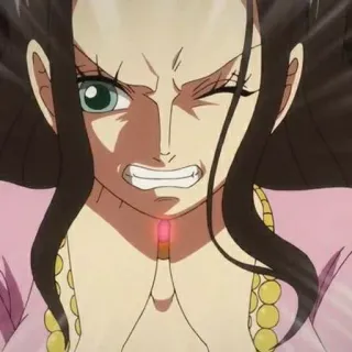 👑 Nico Robin One Piece nico robin, one piece, anime, manga, femme, personnage whatsapp sticker