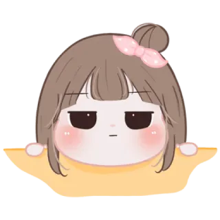 🍪 cartoon, girl, sticker, cute, anime, manga, kawaii telegram sticker