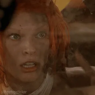 💥 Leeloo The Fifth Element telegram sticker