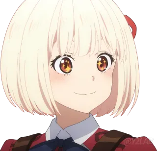 🤩 Anime, Sorriso, Fofo, Garota telegram sticker