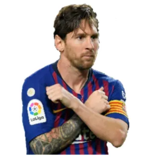 👑 Lionel Messi soccer, football, sports, athlete, messi telegram sticker