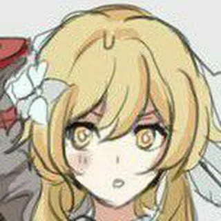 ⛸ Lumine Genshin Impact anime, video game, fantasy, blonde, girl, Lumine, Genshin Impact telegram sticker