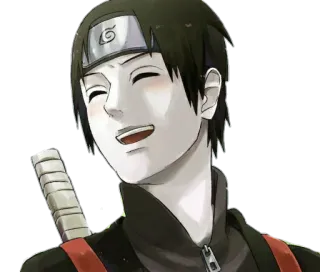 😄 Sai Naruto Anime, Naruto, Sai, Personaggio, Manga, Ninja telegram sticker