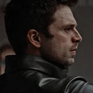 🍓 Bucky Barnes Bucky Barnes, Sebastian Stan, Marvel, Winter Soldier, super-héros, personnage de BD, acteur telegram sticker