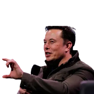 🤏 Elon Musk Elon Musk, Empreendedor, Negócios, Tecnologia telegram sticker