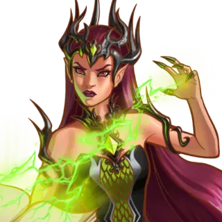 🧟‍♀ Fantasy, Magie, Bösewicht, Königin, Zauberin whatsapp sticker