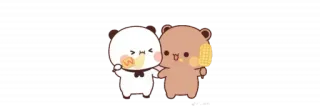 🫖 orsi, cartoni animati, carino, amicizia telegram sticker