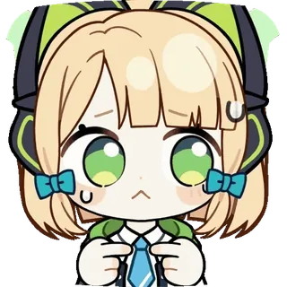 ๐ฅฒ anime, sticker, cute, character, manga telegram sticker